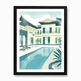 Asian House Art Print