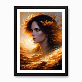 Mermaid 3 Art Print