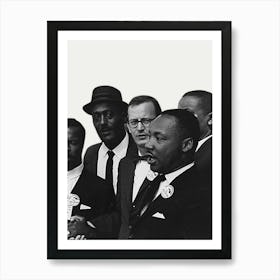 Martin Luther King Art Print