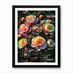 Peonies 4 Art Print