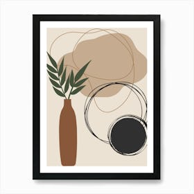 Abstract Painting , Abstract Minimalism, Modern Art, Geometric Abstraction, Digital Wall Art, Printable Wall Art, Wall Art for Print, Digital Printable Wall Art, Brown Wall Art,Abstract Aesthetic Wall Art, Abstract Minimalist Digital Wall Art . 5 Art Print