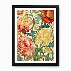 Floral Pattern 77 Art Print