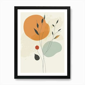 Abstract Flower 66 Art Print