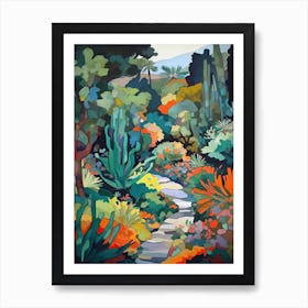 Huntington Desert Garden Usa Painting 5 Art Print