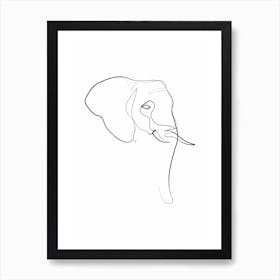 Elephant 05 Art Print