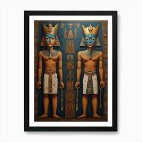 Egyptian Gods 2 Art Print