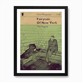 Fairytale Of New York, The Pogues Art Print