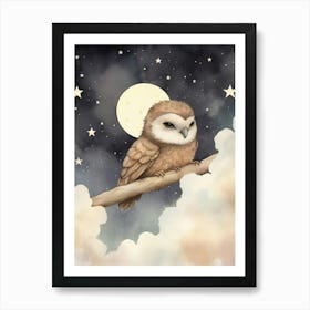 Sleeping Baby Eagle 2 Art Print