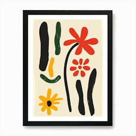 Flowers 27 Art Print