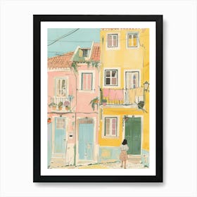 Lisbon Art Print