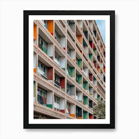 Le Corbusier Architecture In Berlin 02 Art Print