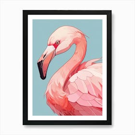 Flamingo 1 Art Print