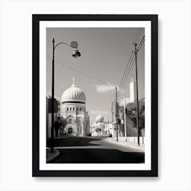 Haifa, Israel, Photography In Black And White 4 Art Print