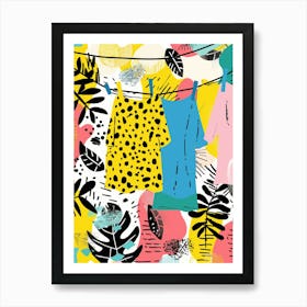 Laundry Day Lullaby Art Print
