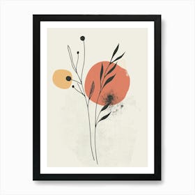 Abstract Flower 4 Art Print