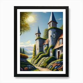 Fairytale Castle 1 Art Print