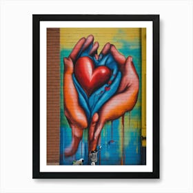 Heart Of The City ,most beautiful art of city Art Print