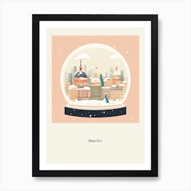 Berlin Germany 1 Snowglobe Poster Art Print