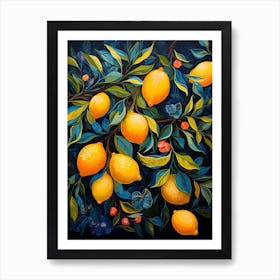 Citrus Joy 6 Art Print