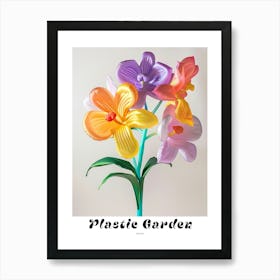 Dreamy Inflatable Flowers Poster Orchid 1 Art Print