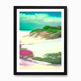 Jericoacoara Brazil Soft Colours Tropical Destination Art Print