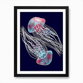 Jellyfish Art Print