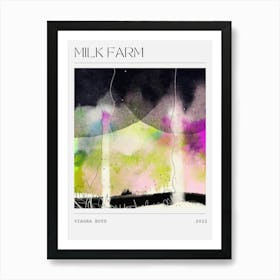 Viagra Boys - Milk Farm - Abstract Song Art - Music Painting Art Print
