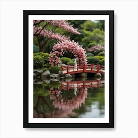 Cherry Blossoms In Japan 1 Art Print