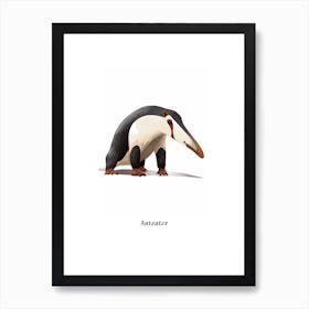 Anteater Kids Animal Poster Art Print