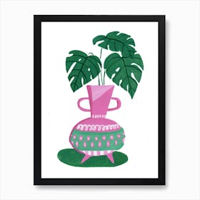 Monstera I Art Print