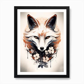 Blossom Foxy Art Print