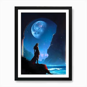 Mystical Fantasy Illustration 56 Art Print