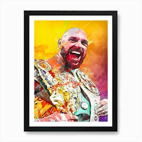 Tyson Fury 1 Art Print