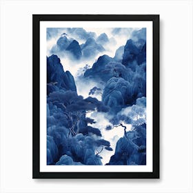 Chinese Landscape Art Print