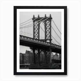 Manhattan Bridge Photo Art Print