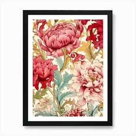 Floral Pattern 4 Art Print