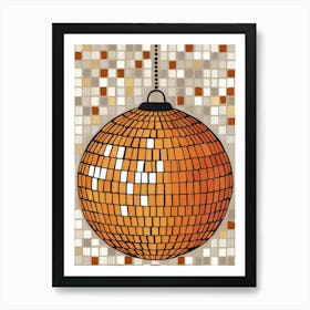 Disco Ball 61 Art Print