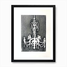 Chandelier III Art Print