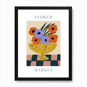 Flower Market 32 Art Print