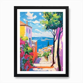 Pula Croatia 1 Fauvist Painting Art Print