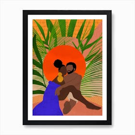 Black Love Art Print