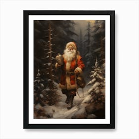 Santa Claus 1 Art Print