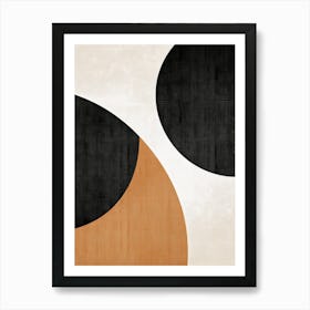 Abstract Symmetries; Bauhaus Whirlwind Art Print