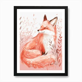 Red Fox 3 Art Print