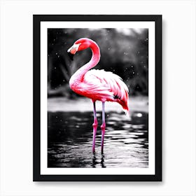 Flamingo Pink - Flamingo Bird Art Print