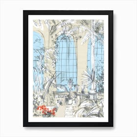 Edinburgh Gardens  Art Print