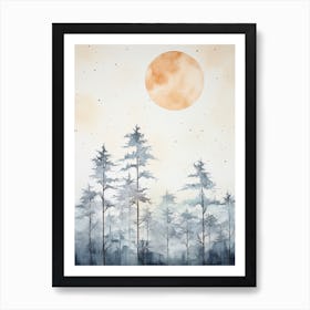 Watercolour Of Ituri Forest   Democratic Republic Of Congo 2 Art Print