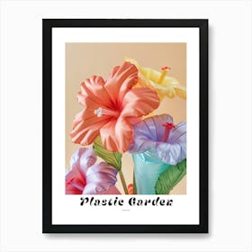Dreamy Inflatable Flowers Poster Hibiscus 3 Art Print
