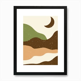 Southwestern LandscapeWall prints Art Print