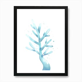 Water Tree Art Print